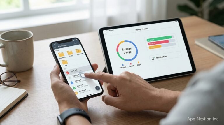 Mobile Utility Apps for File Management and Storage Organization