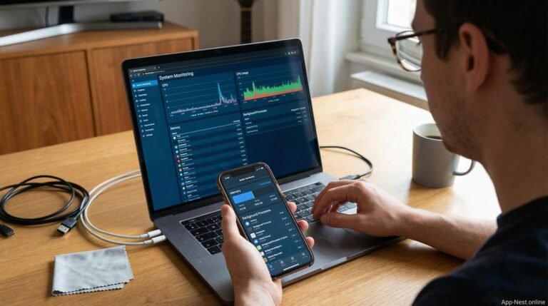 System Utility Apps for Performance Monitoring and Device Maintenance